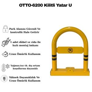 OTTO-6200 Kilitli Yatar U Direk Özellikleri OTTO-6200 Kilitli Yatar U Direk