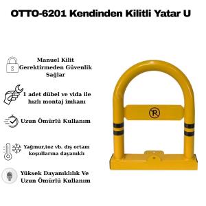 OTTO-6201 Kendinden Kilitli Yatar U Direk Özellikleri OTTO-6201 Kendinden Kilitli Yatar U Direk