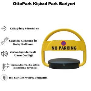 Ottopark Kişisel Park Bariyeri Özellikleri Ottopark Kişisel Park Bariyeri