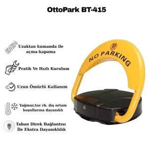 OttoPark BT-415 Pilli Otomatik Kişisel Park Bariyeri OttoPark BT-415 Pilli Otomatik Kişisel Park Bariyeri