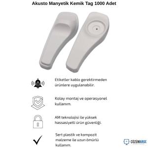 Akusto Manyetik Kemik Tag 1000 Adet Akusto Manyetik Kemik Tag 1000 Adet