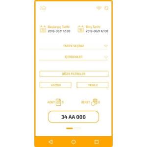 WOttoPark Android Otopark Ve Vale Sistemi Elterminali ve Yazılımı Kullanımı-7 WOttoPark Android Otopark Ve Vale Sistemi Elterminali ve Yazılımı 