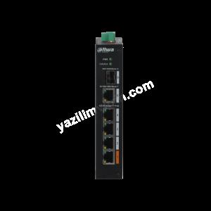 DAHUA PFS3106-4ET-60 4 PORT 4XFE-2XFE YÖNETİLEMEZ 60W POE SWİTCH Res2