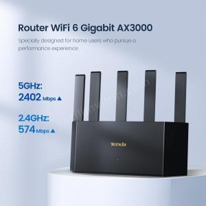 TENDA RX12L PRO 4 PORT DUALBAND WİFİ6 ROUTER Res2