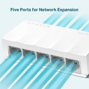 TP-LINK LS1005 5PORT 10/100 YÖNETİLEMEZ SWITCH Res3