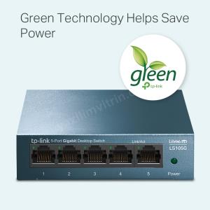 TP-LINK LS105G 5PORT 10/100/1000 YÖNETİLEMEZ SWITCH Res3