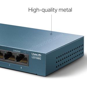 TP-LINK LS108G 8PORT 10/100/1000 YÖNETİLEMEZ SWITCH Res5