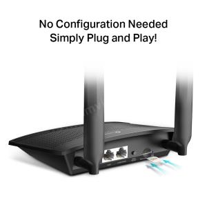 TP-LINK TL-MR100 1PORT 300Mbps ROUTER(SIM KART TAKILABİLİR) Res3