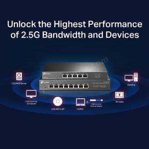 TP-LINK TL-SG105-M2 5PORT 100/1000/2500 YÖNETİLEMEZ SWITCH Res4