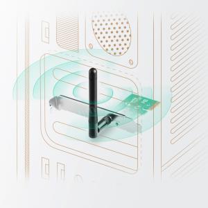 TP-LINK TL-WN781ND 150Mbps PCI EXPRESS ETHERNET KARTI Res3