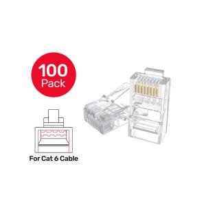 UNITEK CAT6 RJ45 MODULER 100'LÜ KONNEKTÖR (Y-OT19TP) Res5