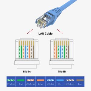 UNITEK CAT6 RJ45 MODULER 100'LÜ KONNEKTÖR (Y-OT19TP) Res6