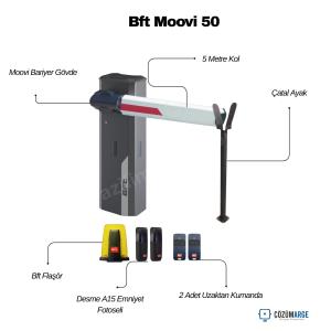 Bft Moovi 50 otopark bariyeri tam set kit, 5 metrelik geniş kol mesafesiyle büyük ölçekli girişler ve endüstriyel alanlar için yüksek performanslı çözümler sunar. Yoğun trafiği yönetebilecek güçlü motor yapısı ve ısınmaya karşı termik koruması sayesinde en zorlu koşullarda bile kesintisiz çalışma sağlar. Aynı gün kargo avantajıyla projelerinize hız kazandırırken, montaj sürecinde sağladığımız uzman uzaktan teknik destek ile kurulumu zahmetsizce tamamlamanıza olanak tanıyoruz. Sağlam gövdesi ve gelişmiş kontrol ünitesiyle Bft kalitesini yansıtan bu sistem, geniş geçiş alanlarında güvenlik ve düzeni sağlamak isteyen işletmeler, fabrikalar ve büyük konut projeleri için en güvenilir yatırımdır. , BariyerSeti , AynıGünKargo , UzaktanTeknikDestek , GüvenlikSistemleri