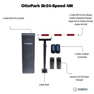 OttoPark Br24-Speed, hızın kritik olduğu otopark girişleri için tasarlanmış, 1 saniye açılma hızına sahip profesyonel bir bariyerdir. 4 metre uzunluğundaki yuvarlak kauçuk kolu, rüzgar direncini minimuma indirirken darbelere karşı ekstra dayanıklılık sağlar. Yoğun trafik akışını yönetmek için optimize edilen bu sistem, akıllı kontrol kartı sayesinde yumuşak kalkış ve duruş özelliğine sahiptir. Site, AVM ve lojistik merkezler için hem güvenli hem de ultra hızlı bir çözüm sunar. , OttoPark, , Br24Speed, , HızlıBariyer, , 1SaniyeBariyer, , KauçukKolluBariyer