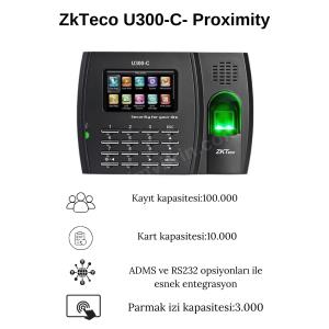 ZkTeco U300-C- Proximity Parmak İzi Okuma Cihazı Özellikleri ZkTeco U300-C- Proximity Parmak İzi Okuma Cihazı
