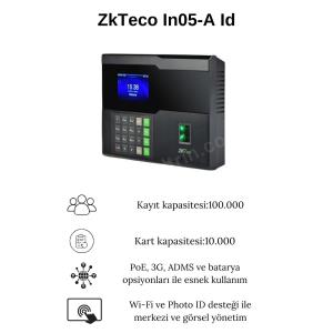 ZkTeco In05-A Id Parmak izi Okuma Cihazı Özellikleri ZkTeco In05-A Id Parmak izi Okuma Cihazı