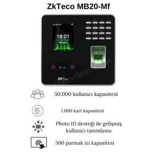 ZkTeco MB20-Mf Özellikleri ZkTeco MB20-Mf