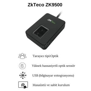 ZkTeco ZK9500 OPTİK PARMAK İZİ TARAYICI Özellikleri ZkTeco ZK9500 OPTİK PARMAK İZİ TARAYICI
