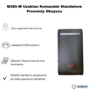 M3Eh-W Uzaktan Kumandalı Standalone Proxımıty Okuyucu M3Eh-W Uzaktan Kumandalı Standalone Proxımıty Okuyucu