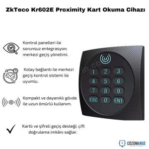 ZkTeco Kr602E Proximity Kart Okuma Cihazı ZkTeco Kr602E Proximity Kart Okuma Cihazı