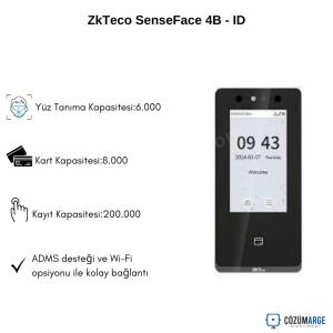 ZkTeco SenseFace 4B - ID ZkTeco SenseFace 4B - ID