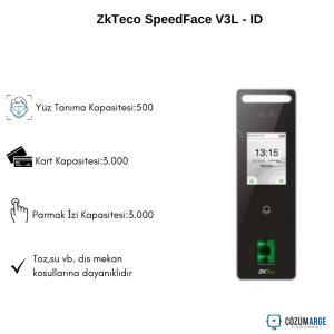 ZkTeco SpeedFace V3L - ID ZkTeco SpeedFace V3L - ID