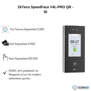 ZkTeco SpeedFace V4L-PRO QR - ID ZkTeco SpeedFace V4L-PRO QR - ID
