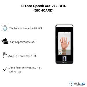 ZkTeco SpeedFace V5L-RFID (BIONCARD) ZkTeco SpeedFace V5L-RFID (BIONCARD)