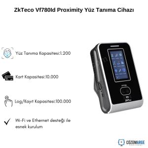 ZkTeco Vf780Id Proximity Yüz Tanıma Cihazı ZkTeco Vf780Id Proximity Yüz Tanıma Cihazı